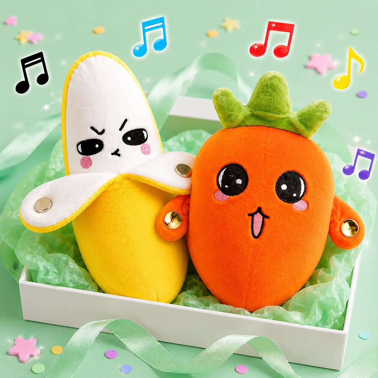 Interactive Plush Toy with Sound and Movement for Parent and Child Play