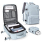 Travel Backpack 35L with USB Charging Port and Laptop Sleeves, Wet Storage, Shoe Compartment