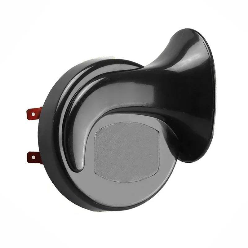 Dual-Tone Vehicle Horn with Universal Bracket and Wiring Harness, Weather Resistant 12V