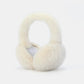 Foldable Plush Earmuffs with Detachable Material and Adjustable Band