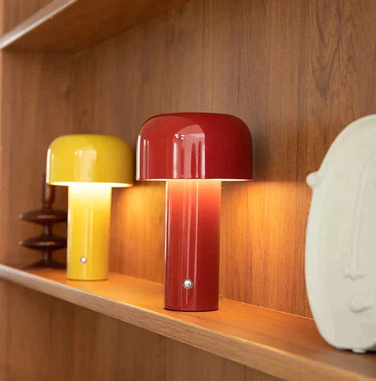 Rechargeable LED Mushroom Table Lamp