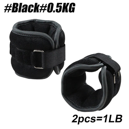 Neoprene Resistance Weights with Double Strap Closure and Moisture Absorbing Lining