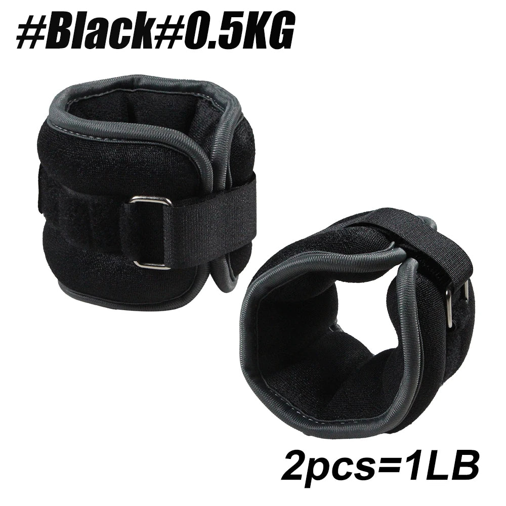 Neoprene Resistance Weights with Double Strap Closure and Moisture Absorbing Lining