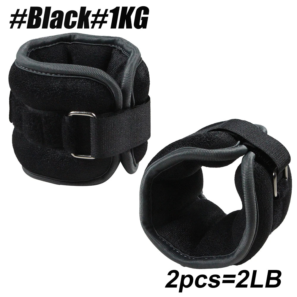 Neoprene Resistance Weights with Double Strap Closure and Moisture Absorbing Lining