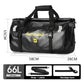 Roll Top Tail Bag with Reflective Strips and Convertible Carry Straps, 40L and 66L