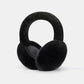 Foldable Plush Earmuffs with Detachable Material and Adjustable Band