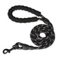 Dog Leash with Reflective Stitching and Padded Grip, Double Rope Construction