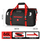 Roll Top Tail Bag with Reflective Strips and Convertible Carry Straps, 40L and 66L