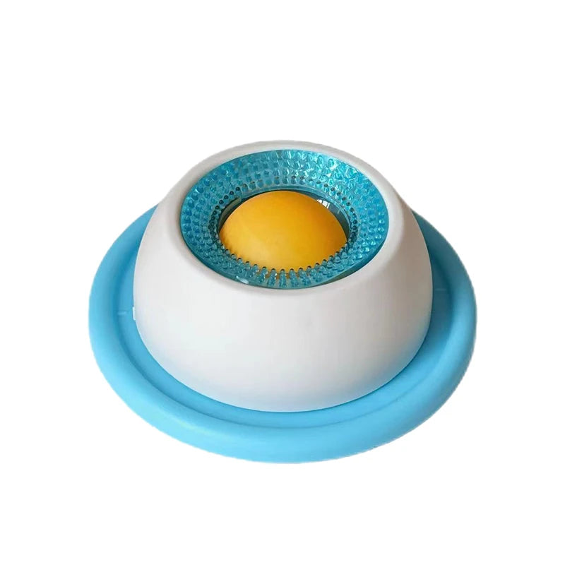 Pet Slow Feeder Lick Mat with Textured Grooves and Non-Slip Base