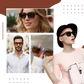 Bold Energy Rectangle UV Sunglasses  - Ozerty