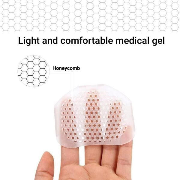 Metatarsal Pads Cushion Support, Breathable Gel Foot Pads