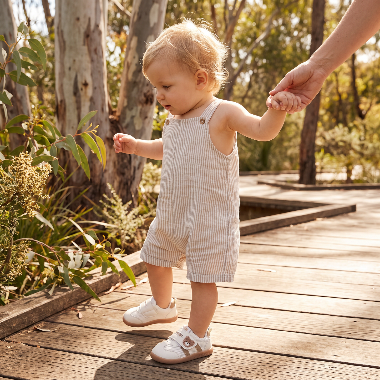 First Walker Shoes with Flexible Sole and Non-Slip Bottom, Breathable Upper