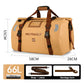 Roll Top Tail Bag with Reflective Strips and Convertible Carry Straps, 40L and 66L