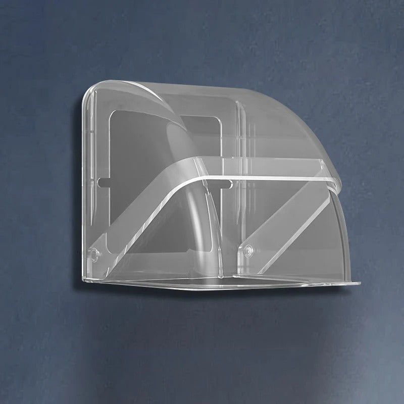 Waterproof 86 Type Socket Cover with Weather Resistant Plastic Shell and Tool-Free Installation