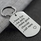 Reminder To Do Things Stainless Steel Keychain Gift