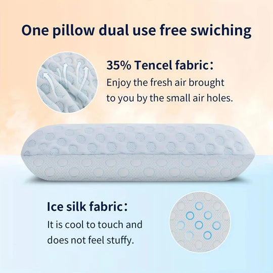 Advanced Cooling Gel Memory Foam Pillow