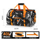 Roll Top Tail Bag with Reflective Strips and Convertible Carry Straps, 40L and 66L