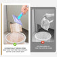 Hands-Free Mop with Automatic Cloth Switching and 360 Degree Swivel Head, Foldable Handle