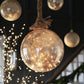 Round: Luster Glass LED Ornament, with Remote - Interior Delights