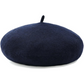 Classic French Wool Beret – Evelyne-Dark Green-Nora Luxe