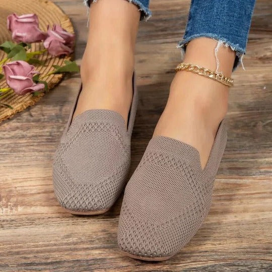 Women's Lace Up Sneakers with Rounded Toe and Textured Outsole Grip