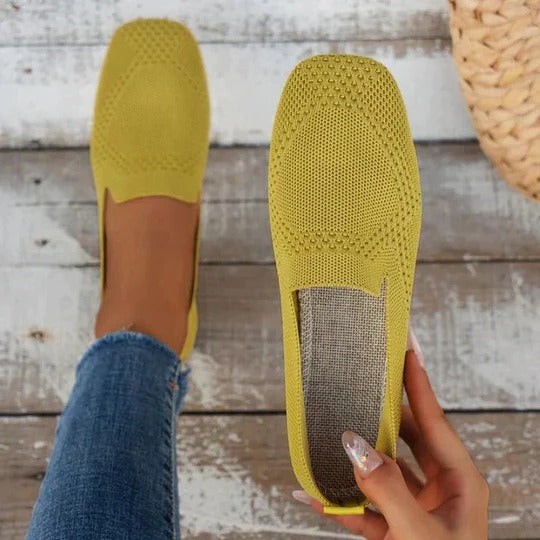 Women's Lace Up Sneakers with Rounded Toe and Textured Outsole Grip