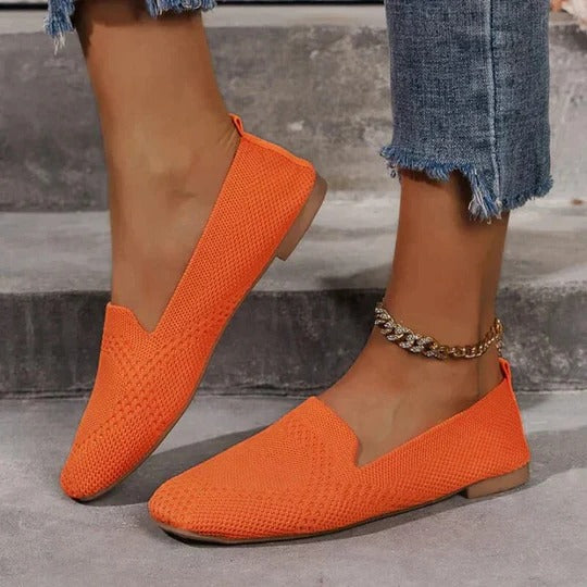 Women's Lace Up Sneakers with Rounded Toe and Textured Outsole Grip