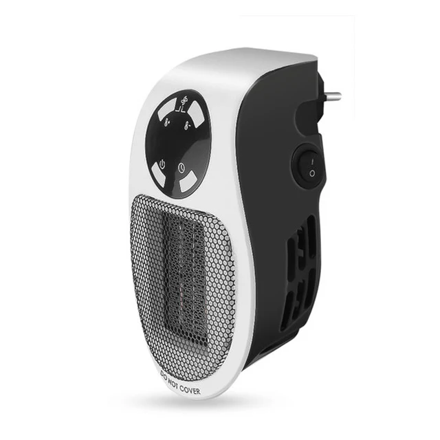 Compact Space Heater with Remote Control and Programmable Timer for Small Rooms
