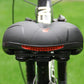 Gel Bike Saddle with Ergonomic Design and Rear Reflector, Waterproof Breathable