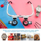 LED Magnifier Headset with Interchangeable 8x/15x/23x Lenses and Dual Adjustable LEDs