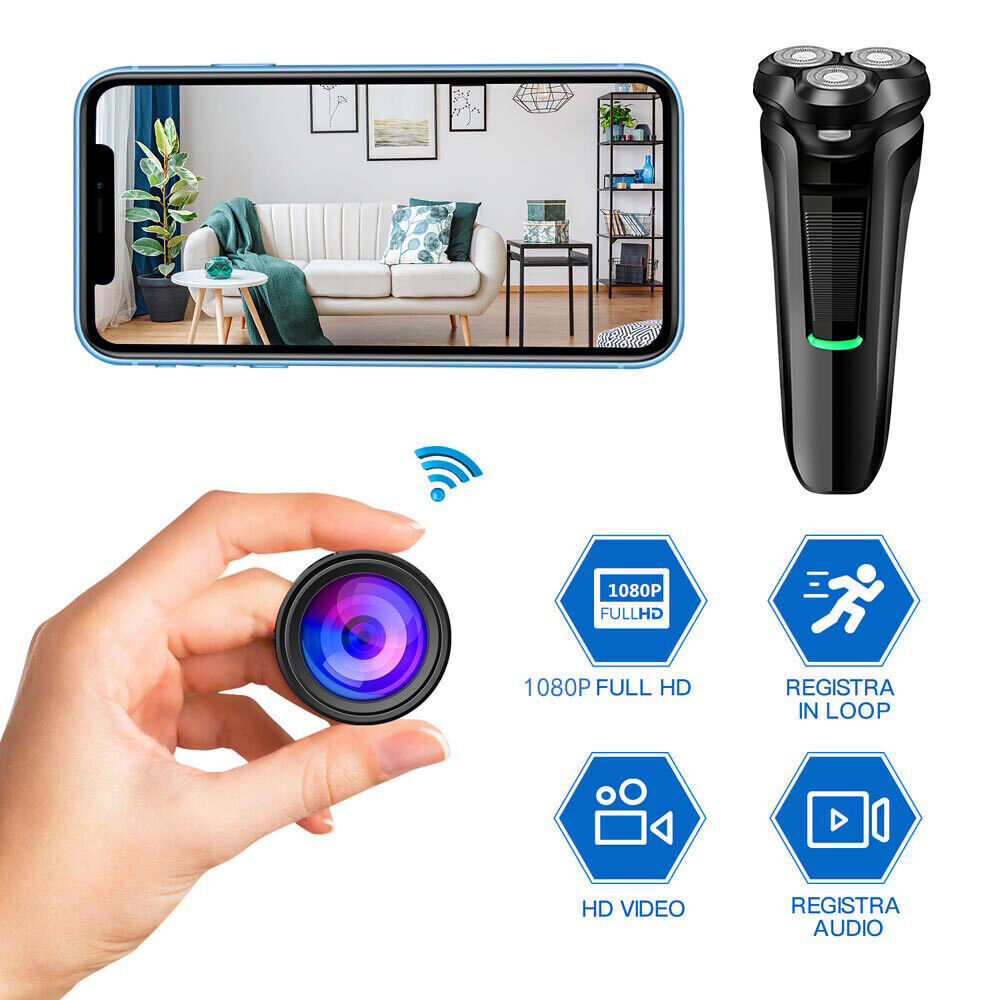 Wireless Mini Camera with 1080P HD Video and Night Vision