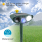 Deer Repellent with Solar Motion Sensor and Ultrasonic Pulses, 4-Pack