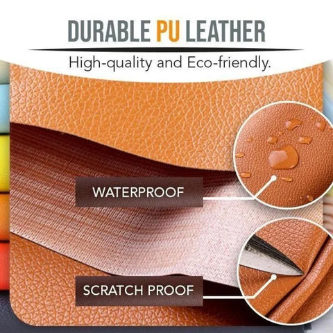 Self-Adhesive Leather Repair Patch Cuttable Sofa Refinisher