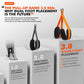 Pull Up Assist Band with Double Foot System and Steel Hooks