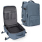 Travel Backpack 35L with USB Charging Port and Laptop Sleeves, Wet Storage, Shoe Compartment
