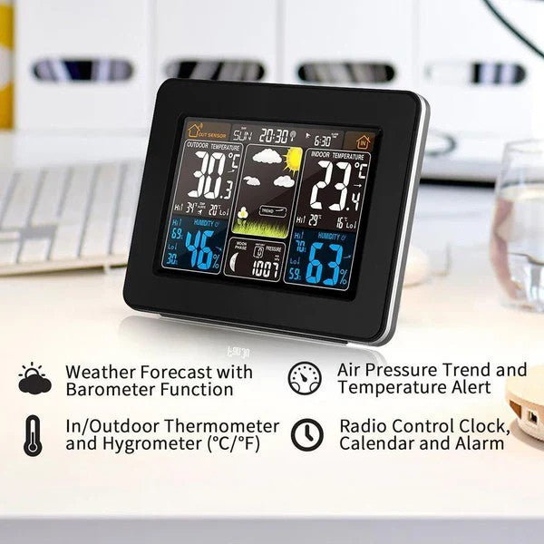 Wireless Indoor Outdoor Digital Home Weather Station