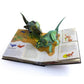 3D Pop Up Dinosaur and Sea Monster Book with Hardcover Binding and Educational Facts