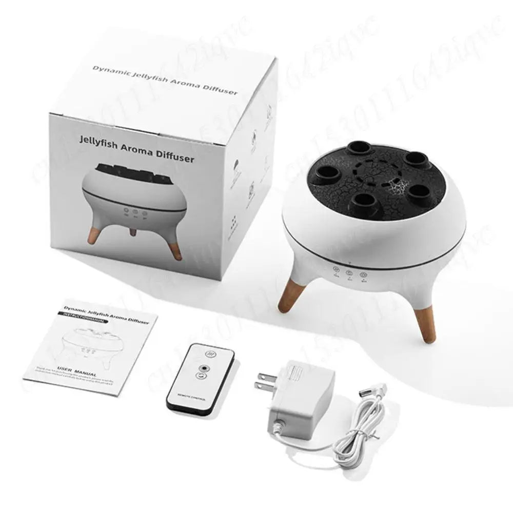 Jellyfish Mist Diffuser with Remote Control and Gradient LED Lighting, 250ml