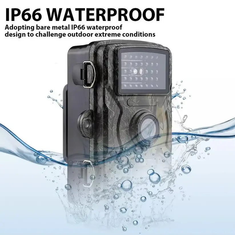 Trail Camera with No-Glow Infrared and 1080P HD Video, 16MP Photos All Vera Mart