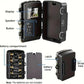 Trail Camera with No-Glow Infrared and 1080P HD Video, 16MP Photos All Vera Mart