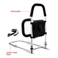 Bedside Assist Handle with Foam Padded Grip and Reinforced Steel Frame, Toolless Setup