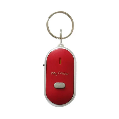 Sound Activated Key Finder with Red LED Light and 23-Foot Range