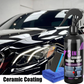 Car Ceramic Coating Spray with Hydrophobic Beading and 12-Month Protection, Vehicle Kit