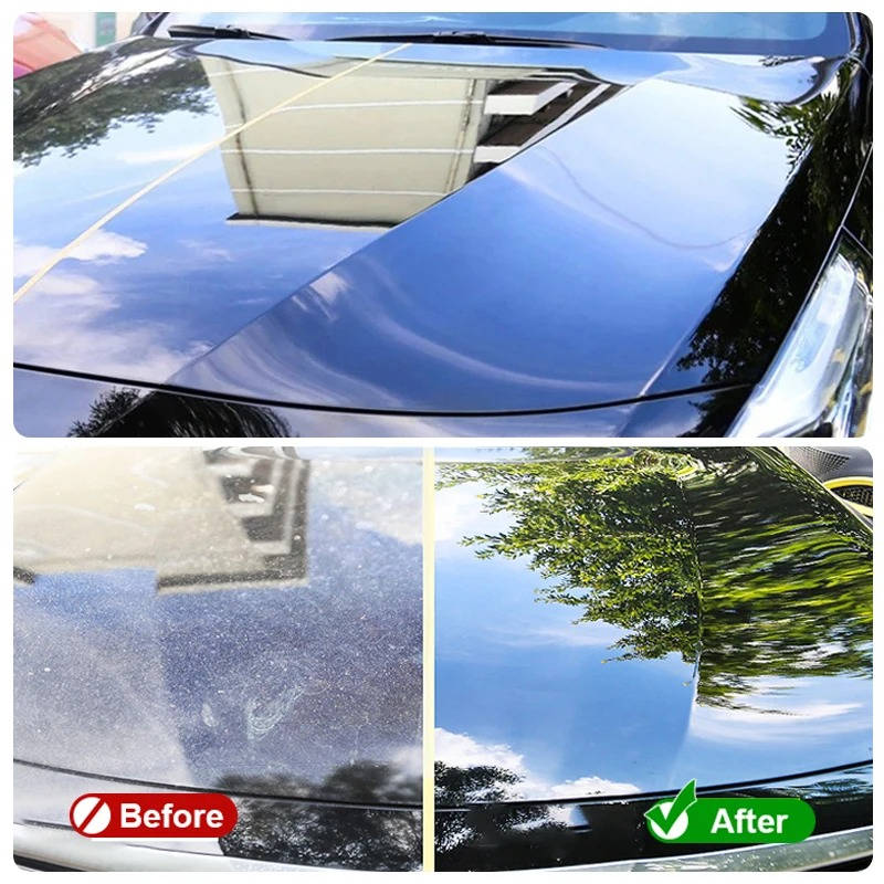 Car Ceramic Coating Spray with Hydrophobic Beading and 12-Month Protection, Vehicle Kit
