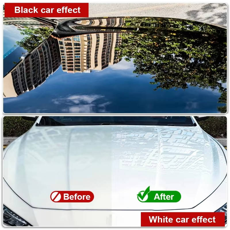 Car Ceramic Coating Spray with Hydrophobic Beading and 12-Month Protection, Vehicle Kit