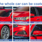 Car Ceramic Coating Spray with Hydrophobic Beading and 12-Month Protection, Vehicle Kit