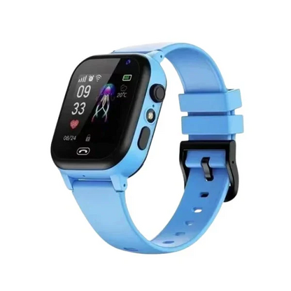 Kids GPS Smartwatch with Real-Time Tracking and SOS Emergency Button, 48-Hour Battery