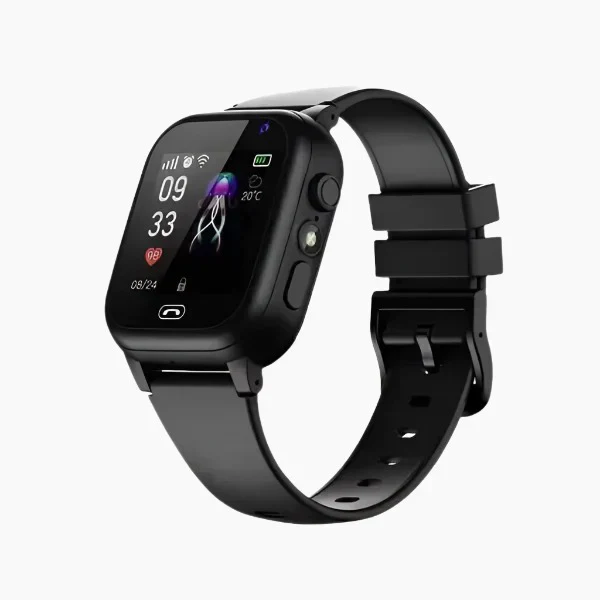 Kids GPS Smartwatch with Real-Time Tracking and SOS Emergency Button, 48-Hour Battery