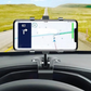 Silicone Smartphone Holder for Car Dashboards with Universal Fit and Wireless Charging Support