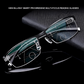 Progressive Glasses with Photochromic Tint and Anti-Reflective Coating, Lightweight Frame